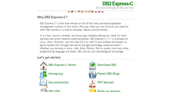 Desktop Screenshot of db2express.com