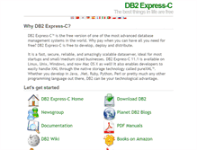 Tablet Screenshot of db2express.com